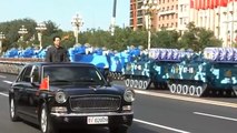 01 President HU Jintao Reviews Chinese Troops [China's National Day, Chinese Military Parade 2009]