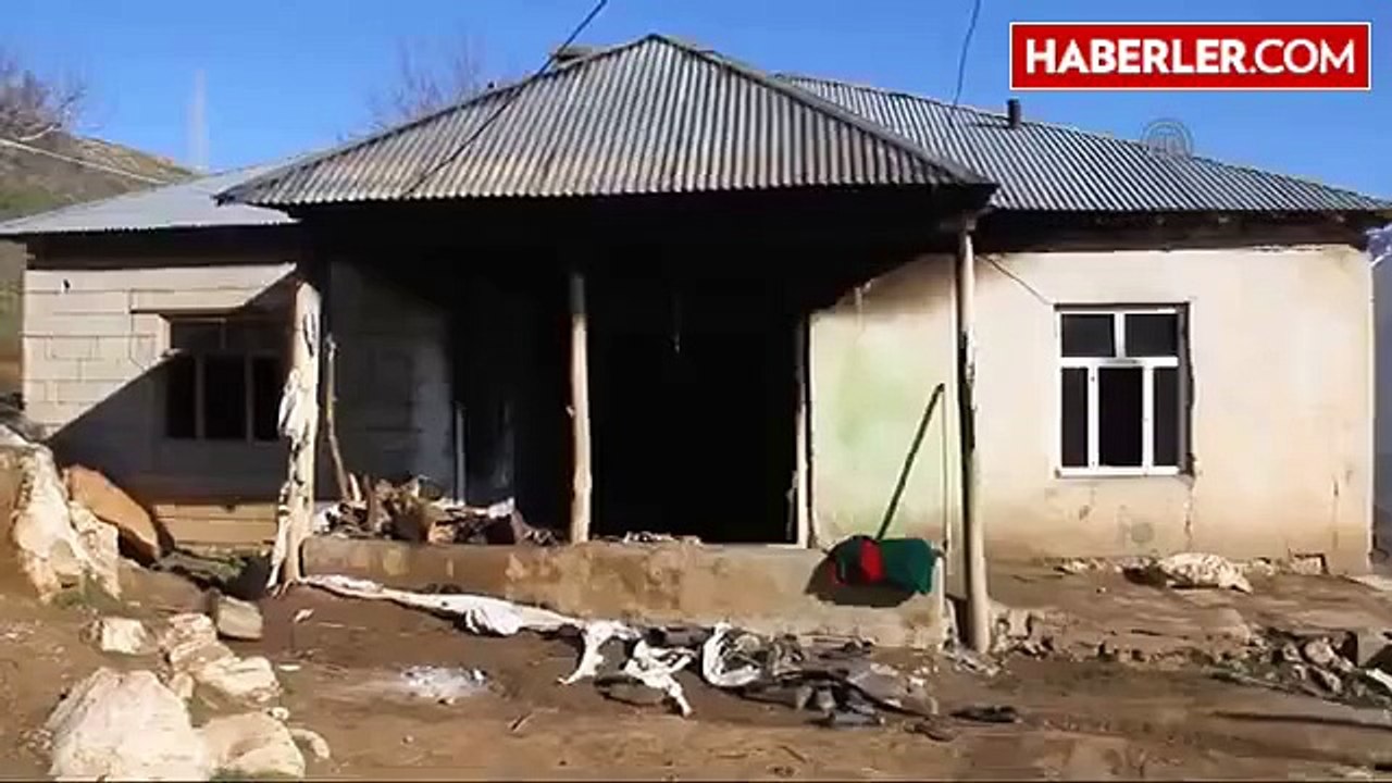 Şemdinli'de Ev Yangını