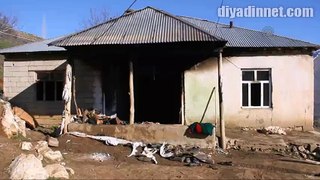 Şemdinli'de ev yangını - HAKKARİ