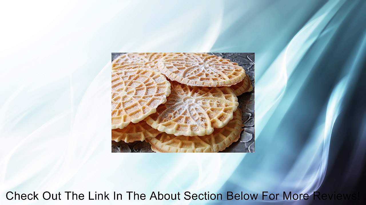 CucinaPro Pizzelle Baker Review