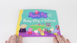 STORY TIME the Peppa Pig and the BUSY DAY AT SCHOOL book
