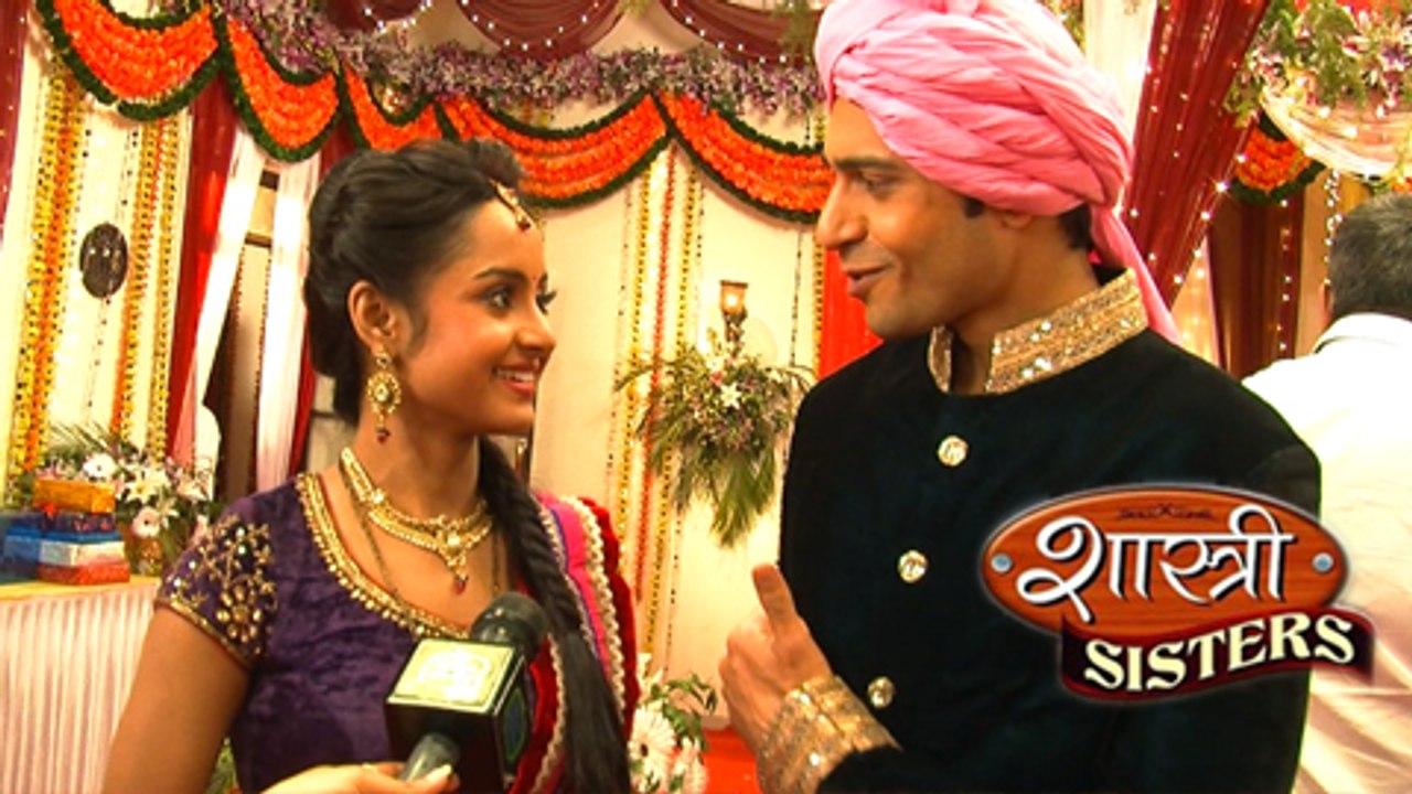 Rajat Anushka Romance Back Onscreen in Shastri Sisters | On Location | Colors