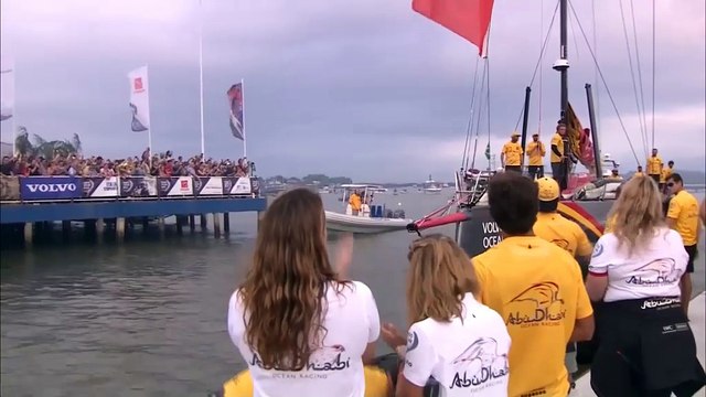Abu Dhabi win fifth leg of Volvo Ocean Race