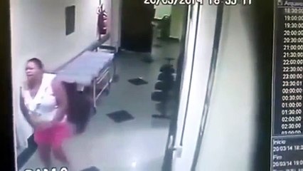 OMG !!! Bull entered in Hospital