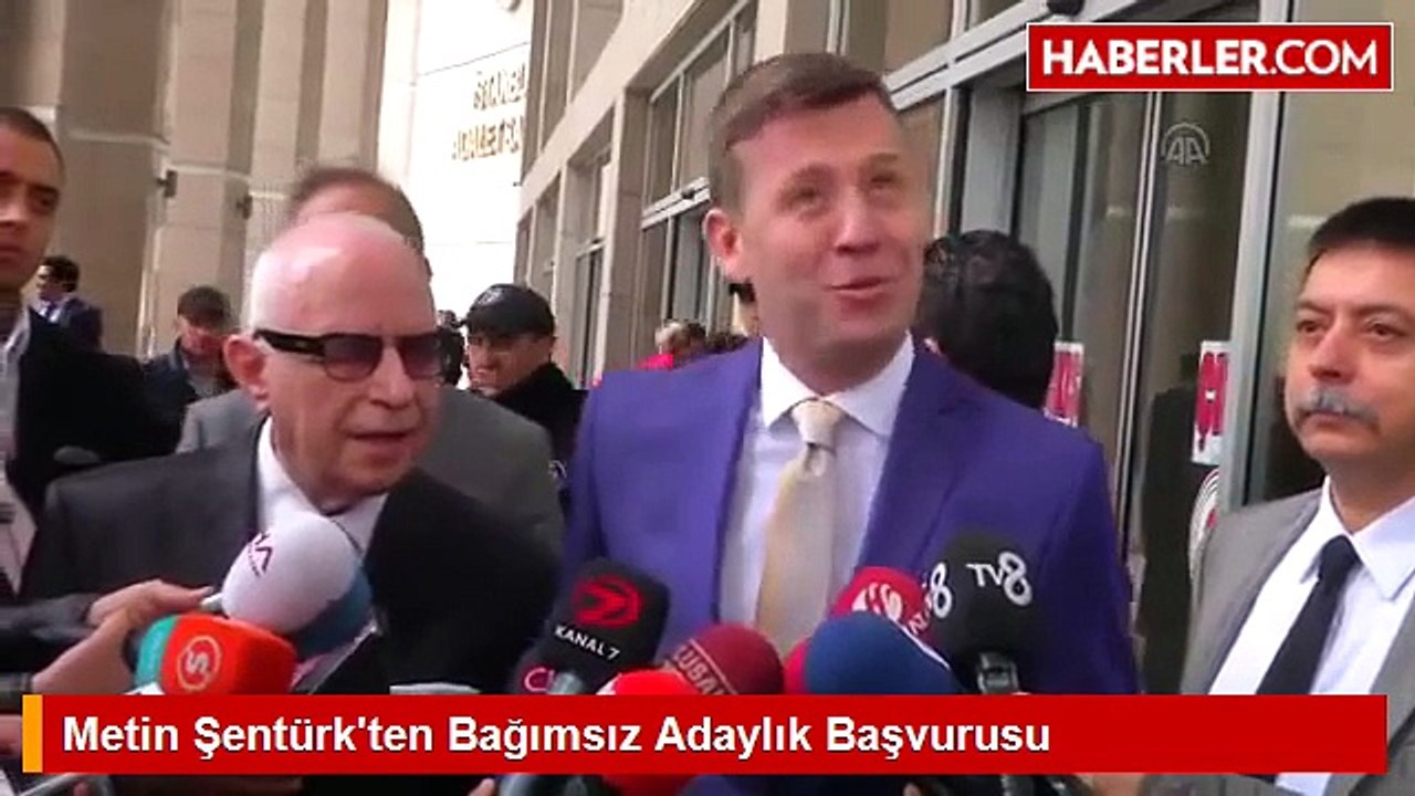 Metin Şentürk Bağımsız Milletvekili Adayı