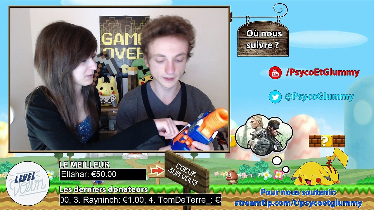 Psyco & Glummy en stream! (6 Avril 2015)