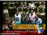 Shahlah Reza Angry remarks to MQM MPAs in Sindh Assembly.