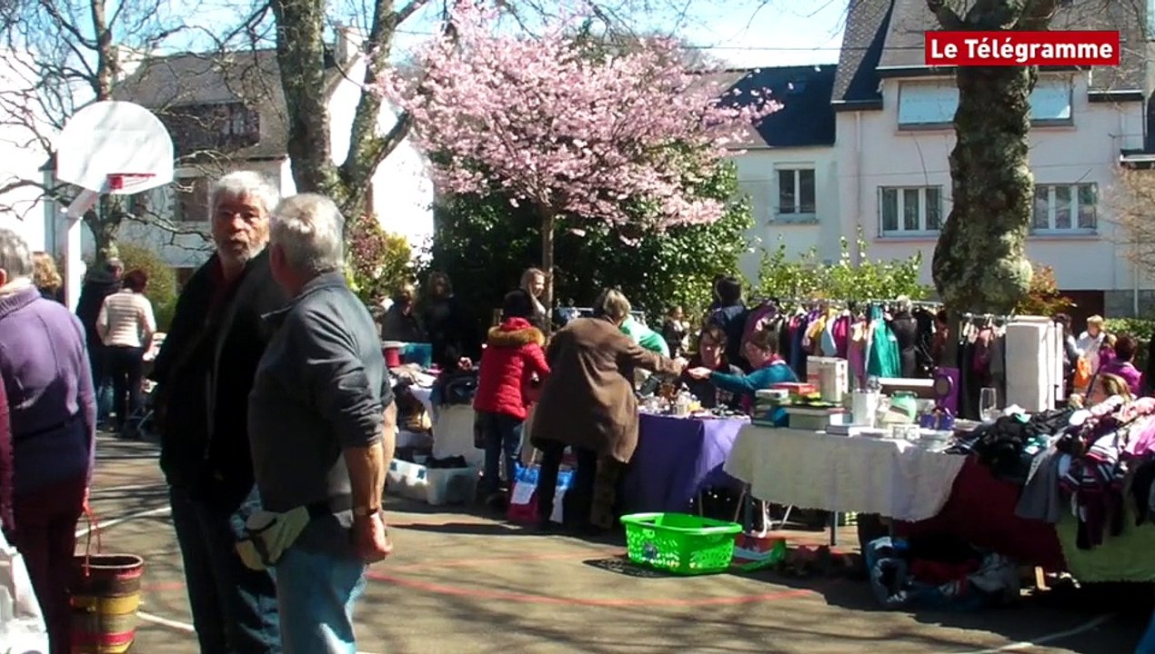 Quimper. Un beau succès pour le troc et puces de l'école Victor Hugo