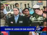 Chavistas quemaron a Izarra en vez de a Obama