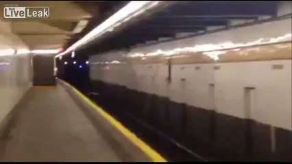 Provocaron explosión eléctrica en el metro de Nueva York