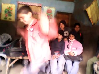 The Dance of a School boy... pushing behind the Bollywood actors..