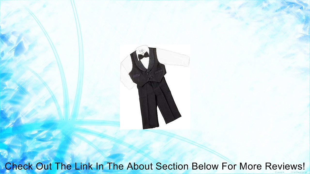 Boys "Mini" Tuxedo Slacks Set Satin-trim Vest, Bowtie, Infants & Toddlers Review