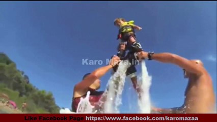 Fly Boarding event at University of Wales in America