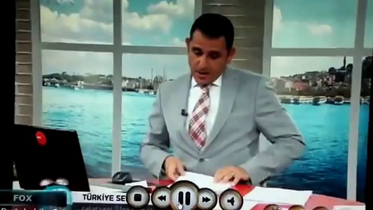 SPIKER COK FENA YAKALANDI..  Fenasi Kerim (Canlı Yayın) FOX TV