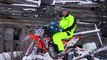 Ronnie Renner Snow Biking in Idaho Backcountry