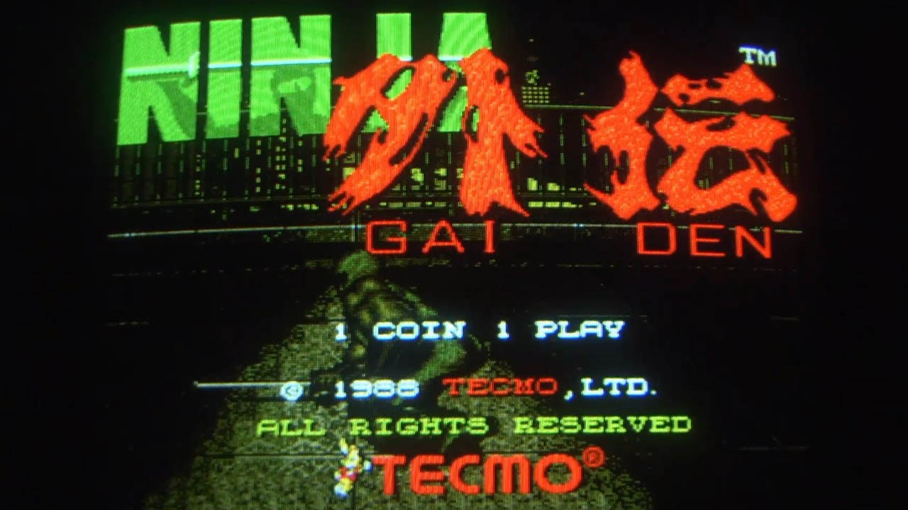 Classic Game Room - NINJA GAIDEN arcade game review