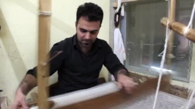 Anadolu Ajansı 95 Yaşında - Tiftikten Üretilen Battaniyeye Aa Logosu