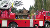 Pernes : violent incendie dans une maison inhabitée