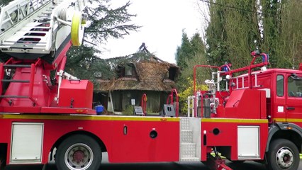 Pernes : violent incendie dans une maison inhabitée
