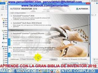 Descargar e Instalar Autodesk Inventor 2016