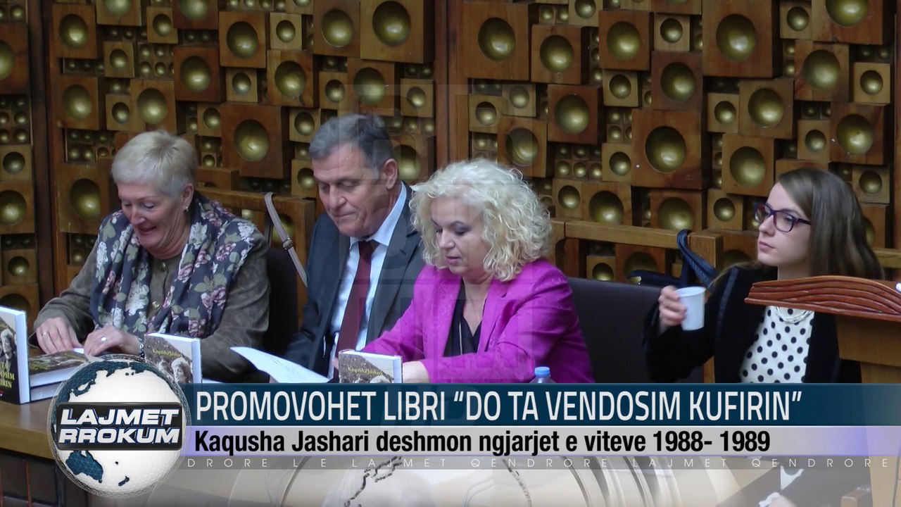 PROMOVOHET LIBRI "DO TA VENDOSIM KUFIRIN"