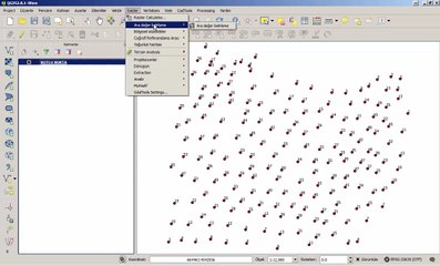 QGIS ile nokta verisinden raster TIN verisi nasıl üretilir?