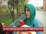 Türkiye'nin yoksulluk raporu tam 30 milyon kişi devletten yardım alıyor