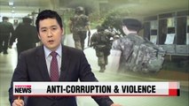 Korean military vows to obliterate corruption, violence