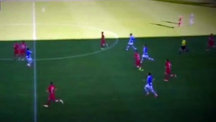 Pedro Ríos Amazing 50 m Goal Numancia-Recre 1-1