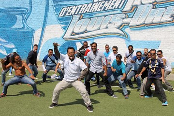 Le Haka des supporters tahitiens de l'OM