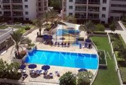 Partial pool view fully furnished 1br for sale in old greens