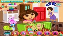 Dora The Babysitter Slacking - Dora the explorer Babysitter Slacking game