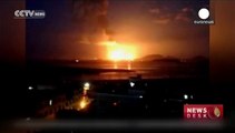 انفجار در کارخانه مواد شیمیایی در چین