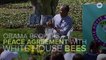 Obama To Kids Screaming About Bees: They Won't Sting You
