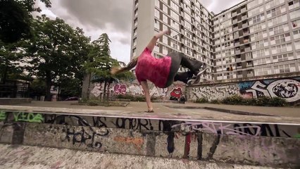 Parkour (Freerunning) THis girl (Luci steel) Gone mad :O