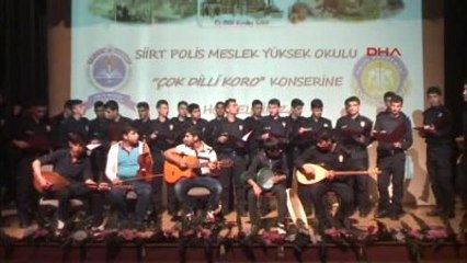 Siirt'te Polis Korosu, 10 Nisan İçin 4 Dilde Hazırlık Yapıyor 1-