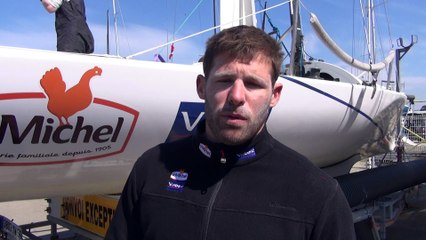 6 avril 2015 - Devan Le Bihan résume les 4 jours de régate à bord de l'Open 7.50 StMichel-Virbac