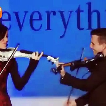 Electric ViolinistS Linzi Stoppard - Ben Lee FUSE Rock Mercedes