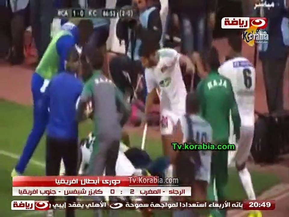 الرجاء المغربي يهزم كايزر شيفس في دوري أبطال أفريقيا
