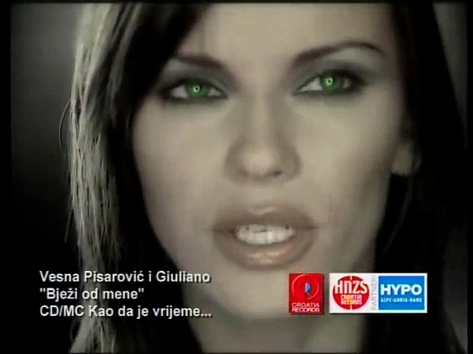 Vesna Pisarovic & Giuliano - Bjezi od mene Spot