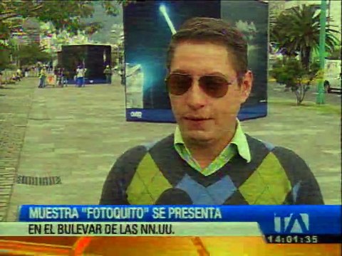 Exposición fotográfica se disfruta en la avenida Naciones Unidas