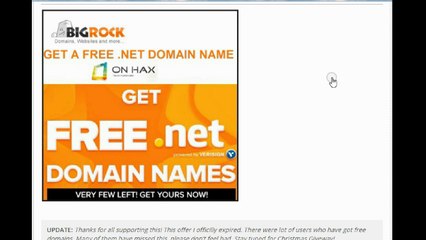 [EXPIRED] Free .net Domains! [COUPONS]