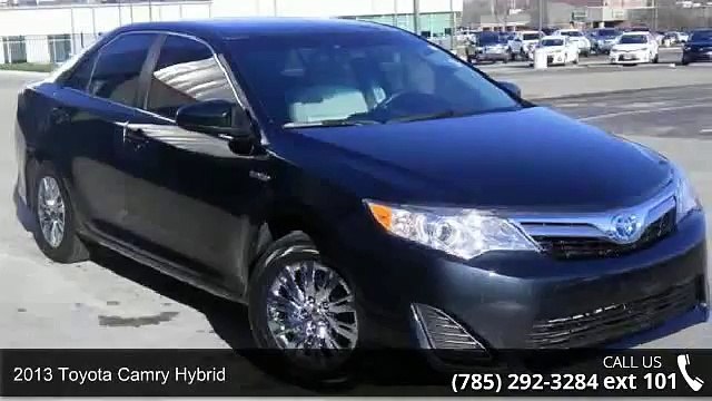 Used Car For Sale 2013 Toyota Camry Hybrid Topeka