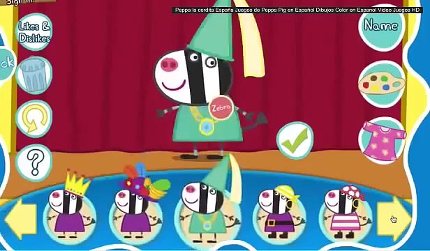 Peppa la cerdita España Juegos de Peppa Pig en Español Dibujos Color en Espanol Video Juegos HD