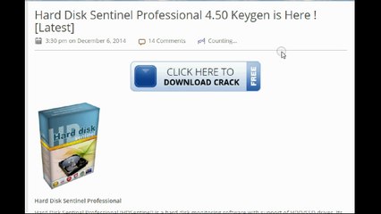 Hard Disk Sentinel Professional 4.50 Keygen is Here ! [Latest]