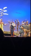 LION KING THE MUSICAL IN LONDON'S WEST END: "Circle of Life " Lyceum Theatre 2015