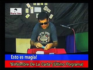 Truco de magia: El Nombre De La Carta (Vivo, Último Programa, 04/04/2015)