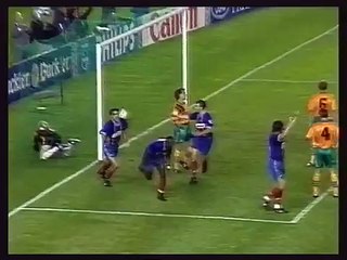 George Weah - Goals Monaco PSG & AC Milan