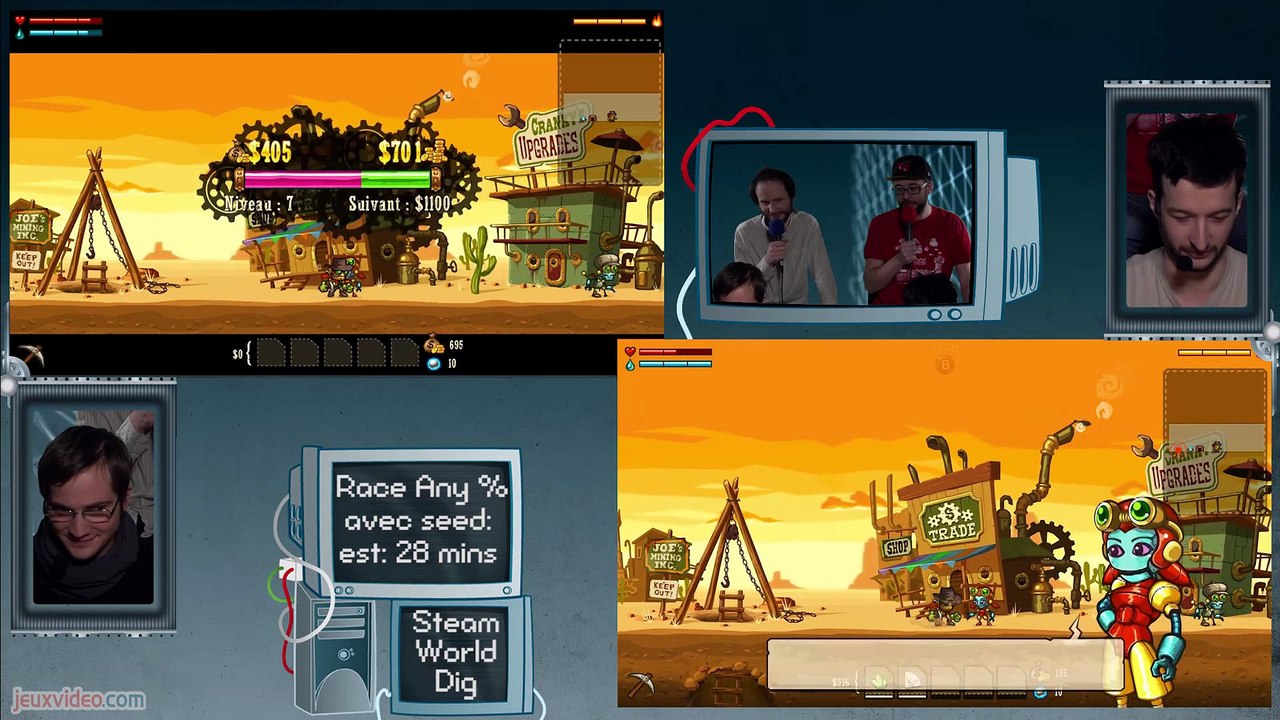 Speed Game: SteamWord Dig Any% Race 2 avec Seed