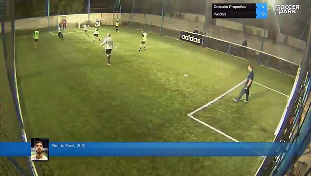 But de Faely (8-9) - Croisette Properties Vs Invictus - 06/04/15 21:00 - Antibes Soccer Park